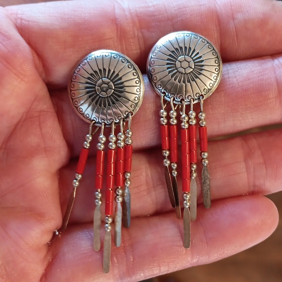 CAROLYN POLLACK QT STERLING NECKLACE/EARRINGS - Picture 6 of 9